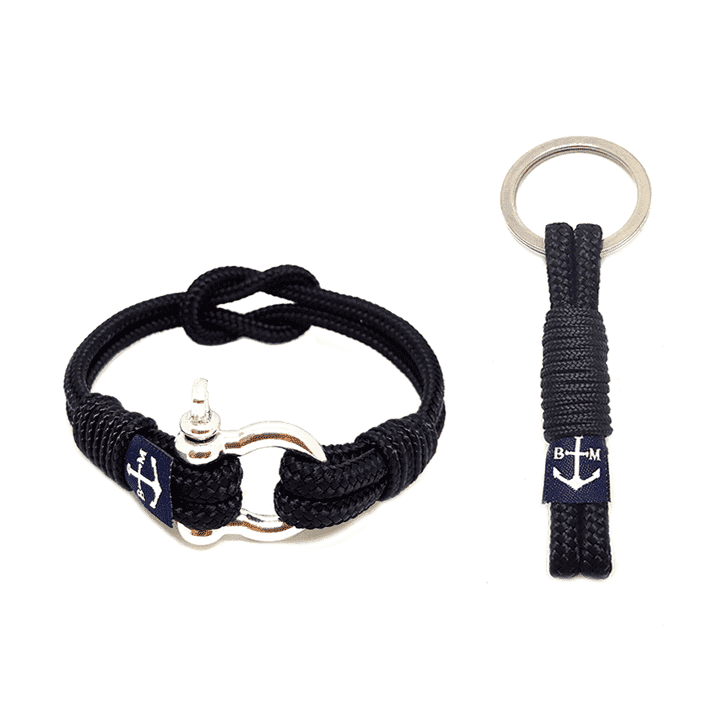 Sadie Reef Knot Nautical Bracelet and Keychain