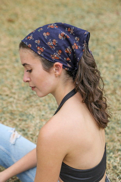 Dainty Floral Bunch Bandana