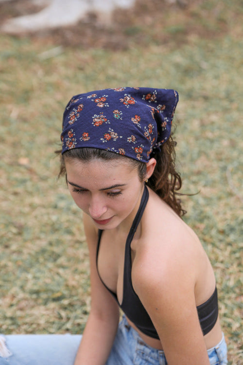 Dainty Floral Bunch Bandana